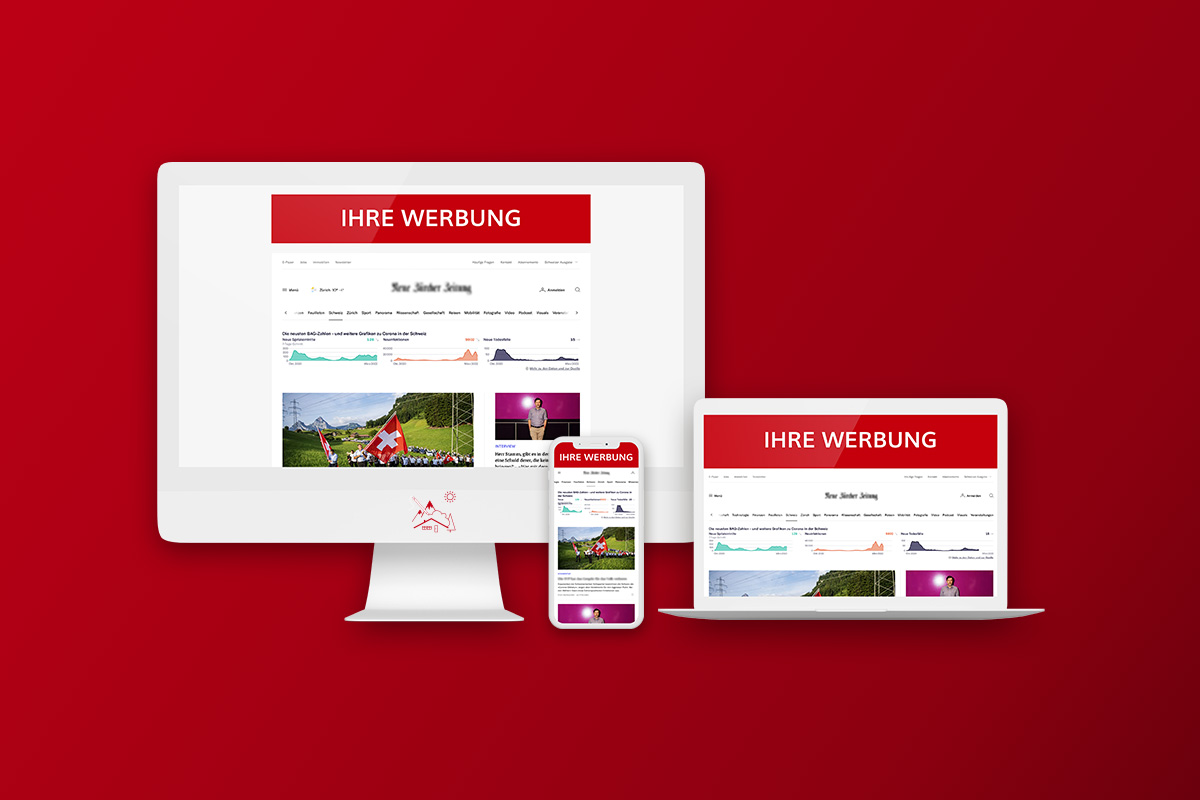 Online Werbebanner Design der Online Marketing Agentur für den Kanton Zug